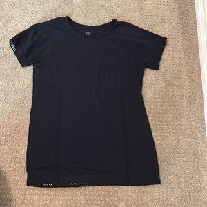 Black athletic tee